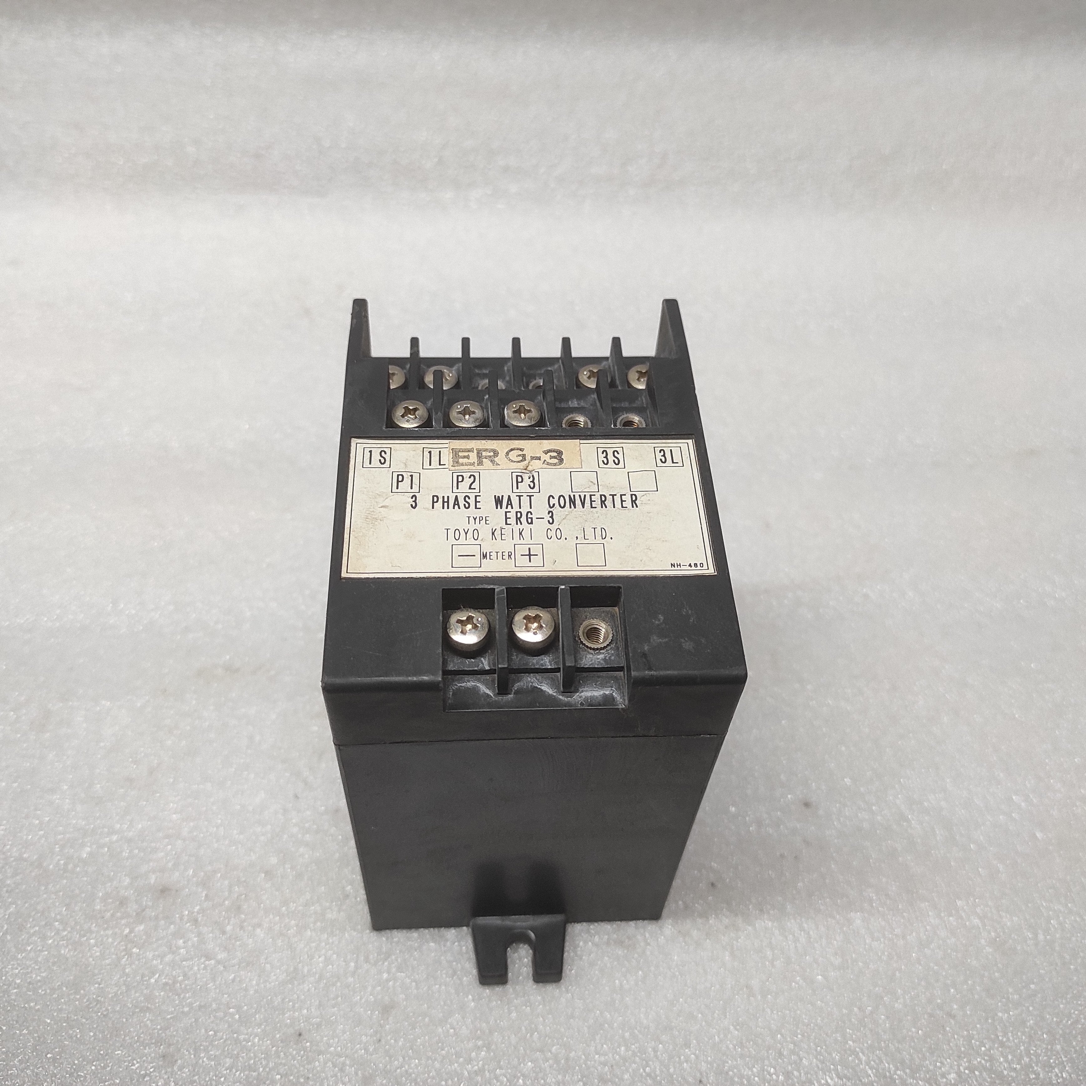 TOYO KEIKI ERG-3 3-PH WATT CONVERTER 115V 5A CI526580