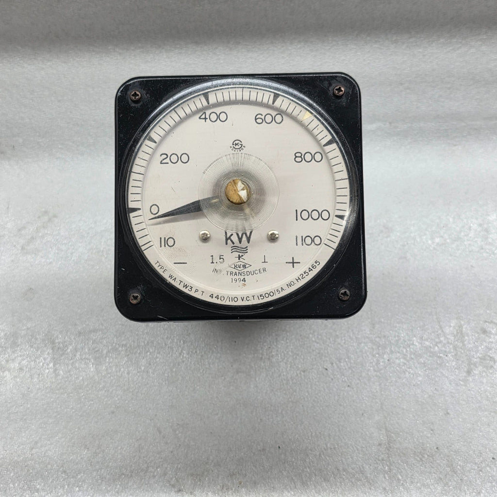 KYONG BO WA-TW3 KILO WATT TRANSDUCER PT 440/110V CT 1500/5A