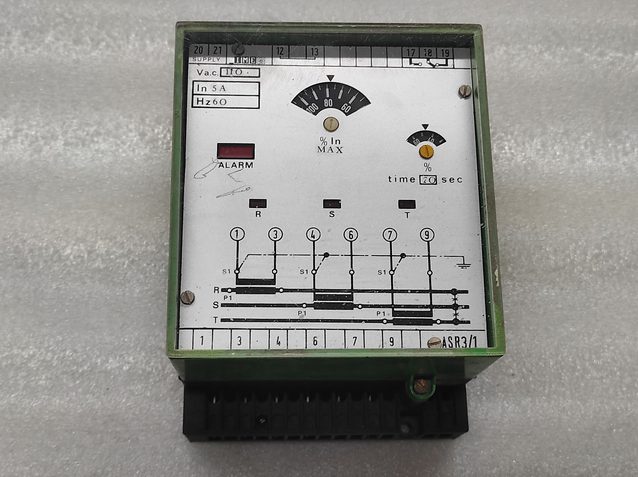 IME ASR3/1 RELAY ALARM 110VAC
