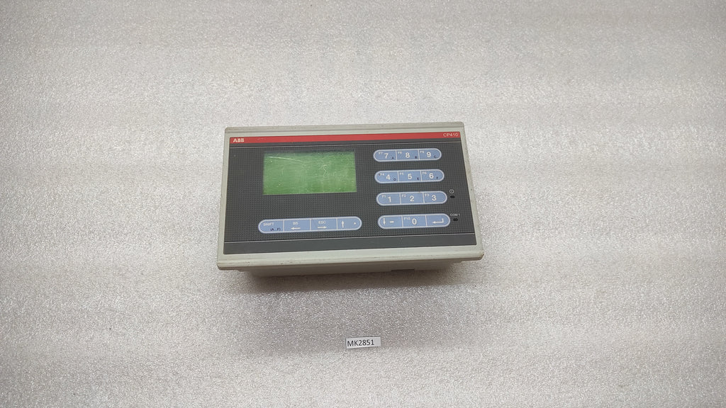 ABB CP410 M CONTROL PANEL 1SBP260181R1001 24VDC