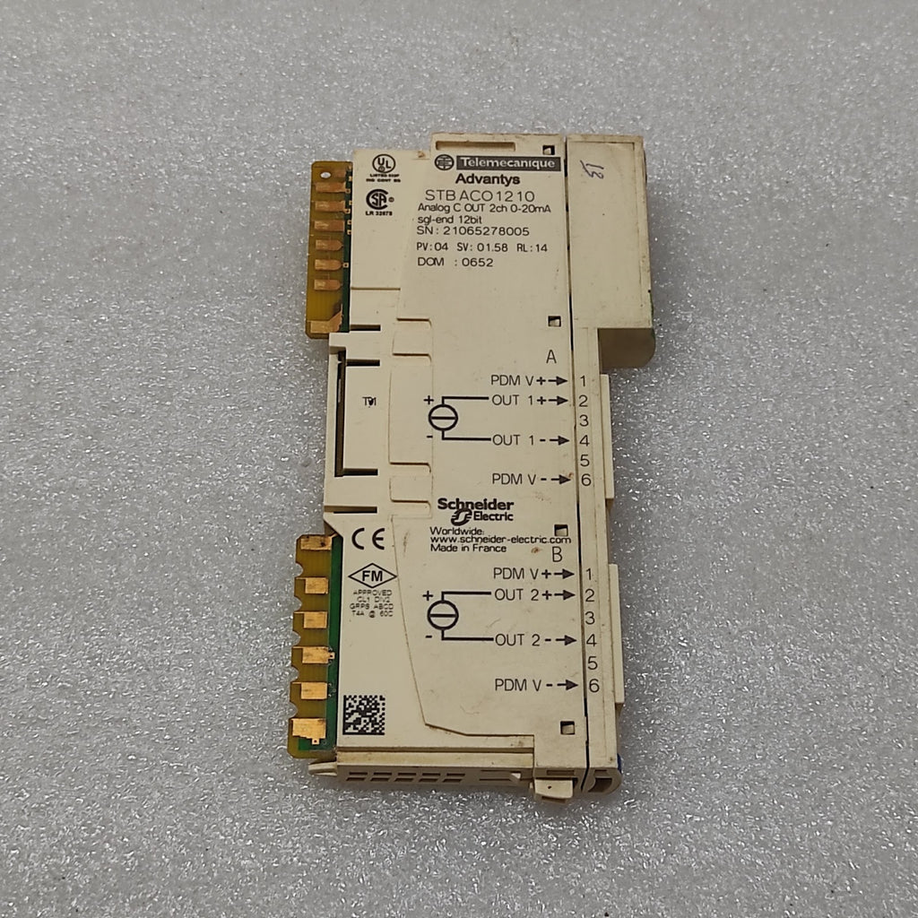 SE STB ACO1210 ANALOG OUTPUT MODULE ACO1210