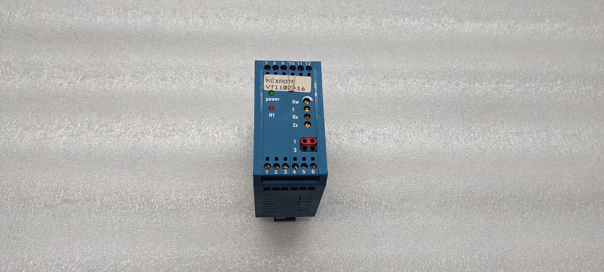 REXROTH VT11023-16A ANALOG AMPLIFIER MODULE 24V