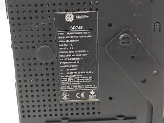 GE SR745 745W2P1G1HIARE TRANSFORMER MANAGEMENT RELAY 90-300VDC/70-265VAC