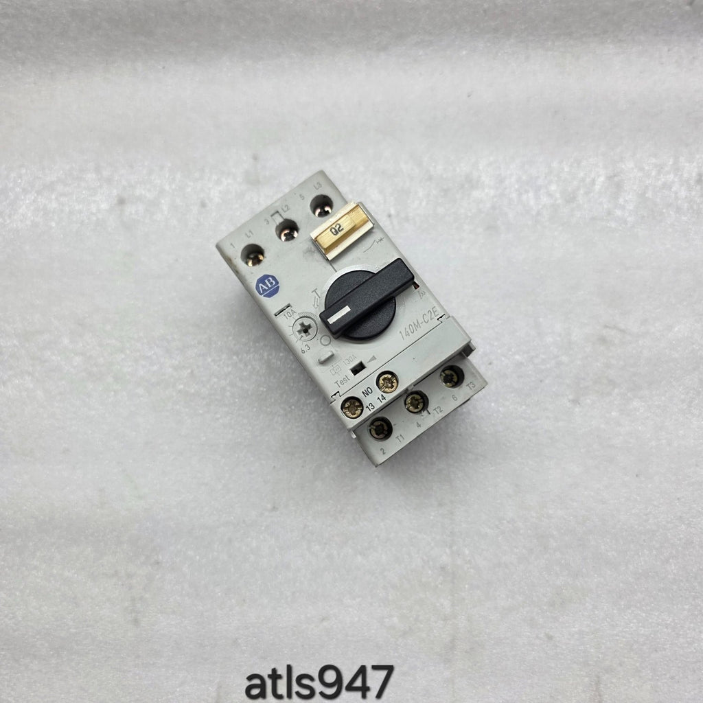 ALLEN BRADLEY CAT 140M-C2E-C10 SER B MOTOR CIRCUIT PROTECTOR 6.3-10 A