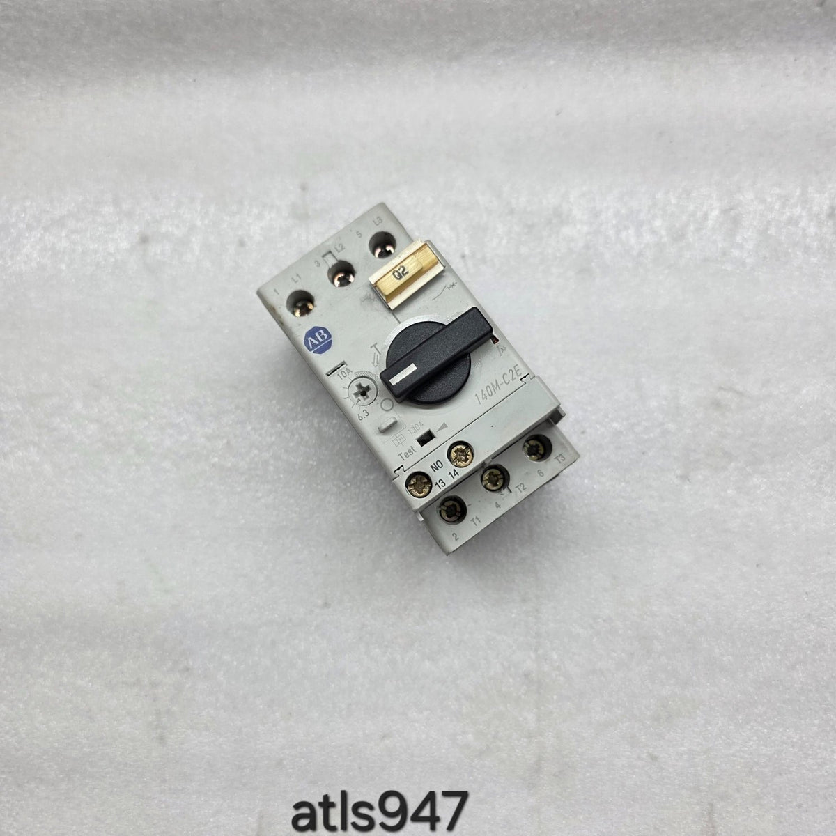 ALLEN BRADLEY CAT 140M-C2E-C10 SER B MOTOR CIRCUIT PROTECTOR 6.3-10 A