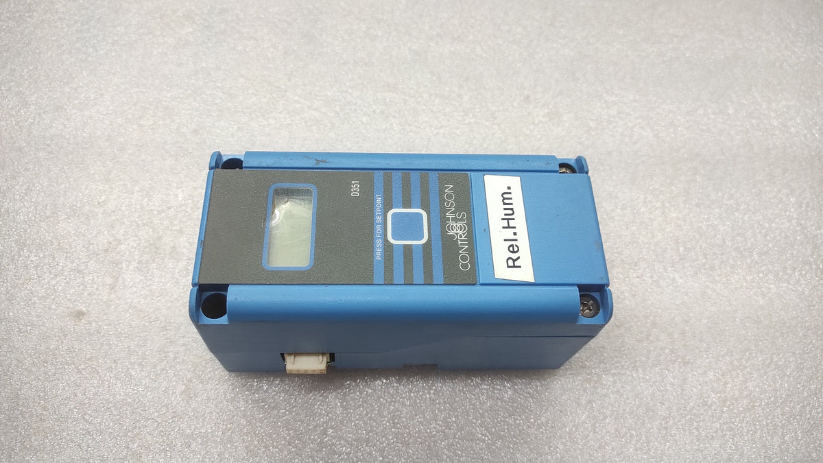 JOHNSON CONTROLS D351A HUMIDITY CONTROL