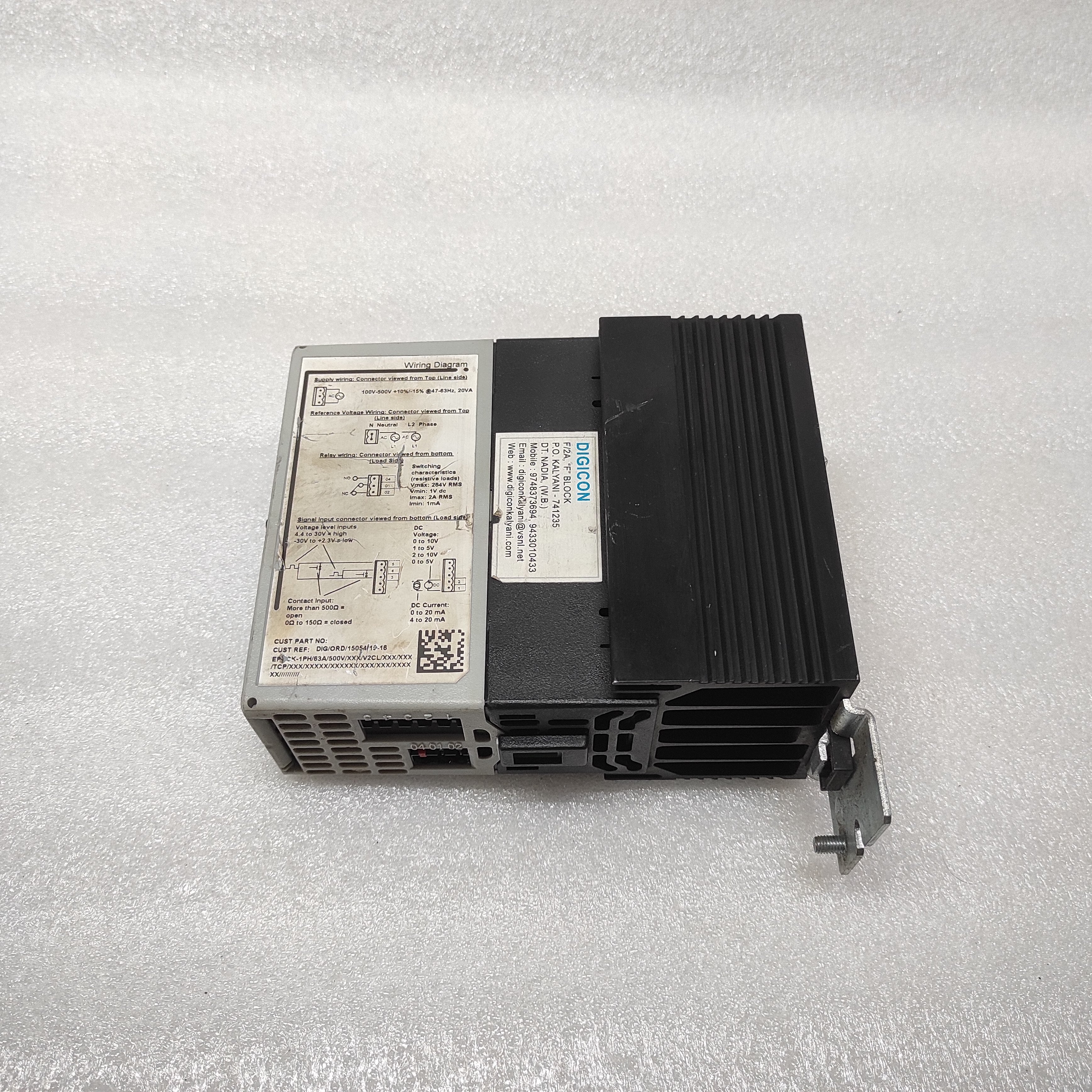 EUROTHERM EPACK-1PH MODBUS TCP CONTROLLER EPACK-1PH/63A/500V/XXX/V2CL/XXX/XXX/TC