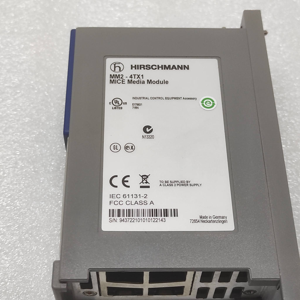 HIRSCHMANN MM2-4TX1 MICE MEDIA MODULE MM24TX1