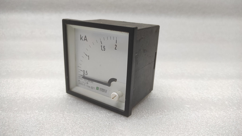 BAKKER SLIEDRECHT CT 2000/5 KILO AMPERE METER 0-2kA