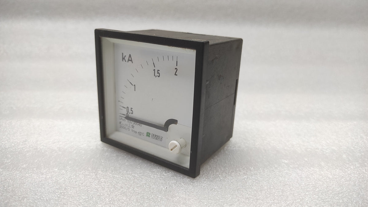 BAKKER SLIEDRECHT CT 2000/5 KILO AMPERE METER 0-2kA