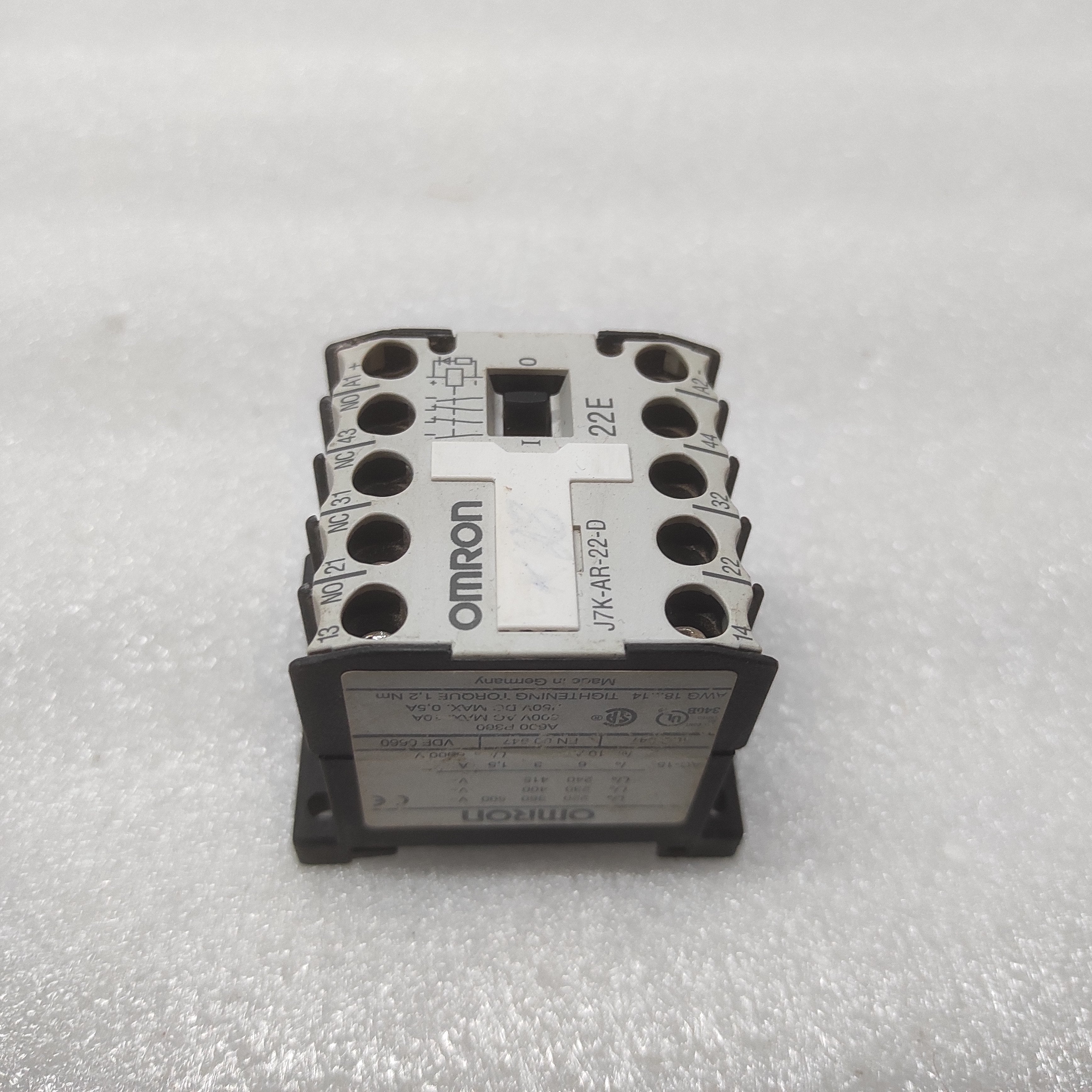 OMRON J7K-AR-22-D CONTACTOR RELAY