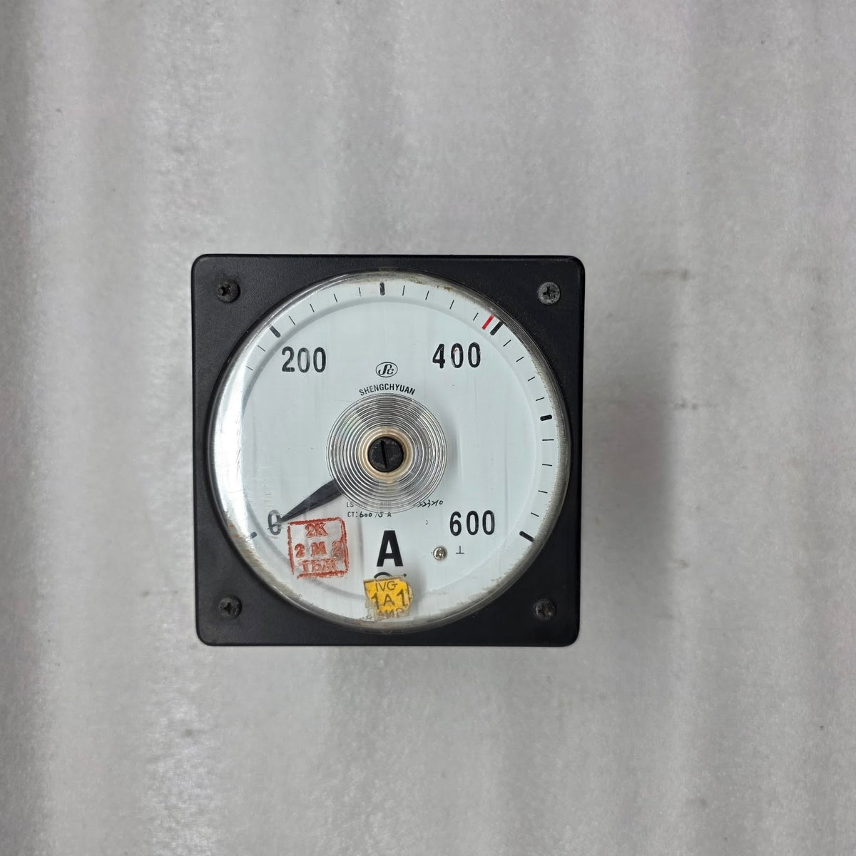 SHENG CHYUAN LS-110 AMMETER CT 600/5A 0-600A