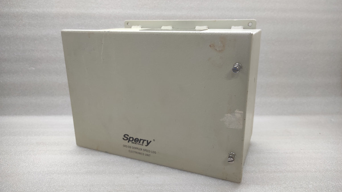 SPERRY MARINE 0395618072274 DOPPLLER SPEED LOG SYSTEM SRD-331