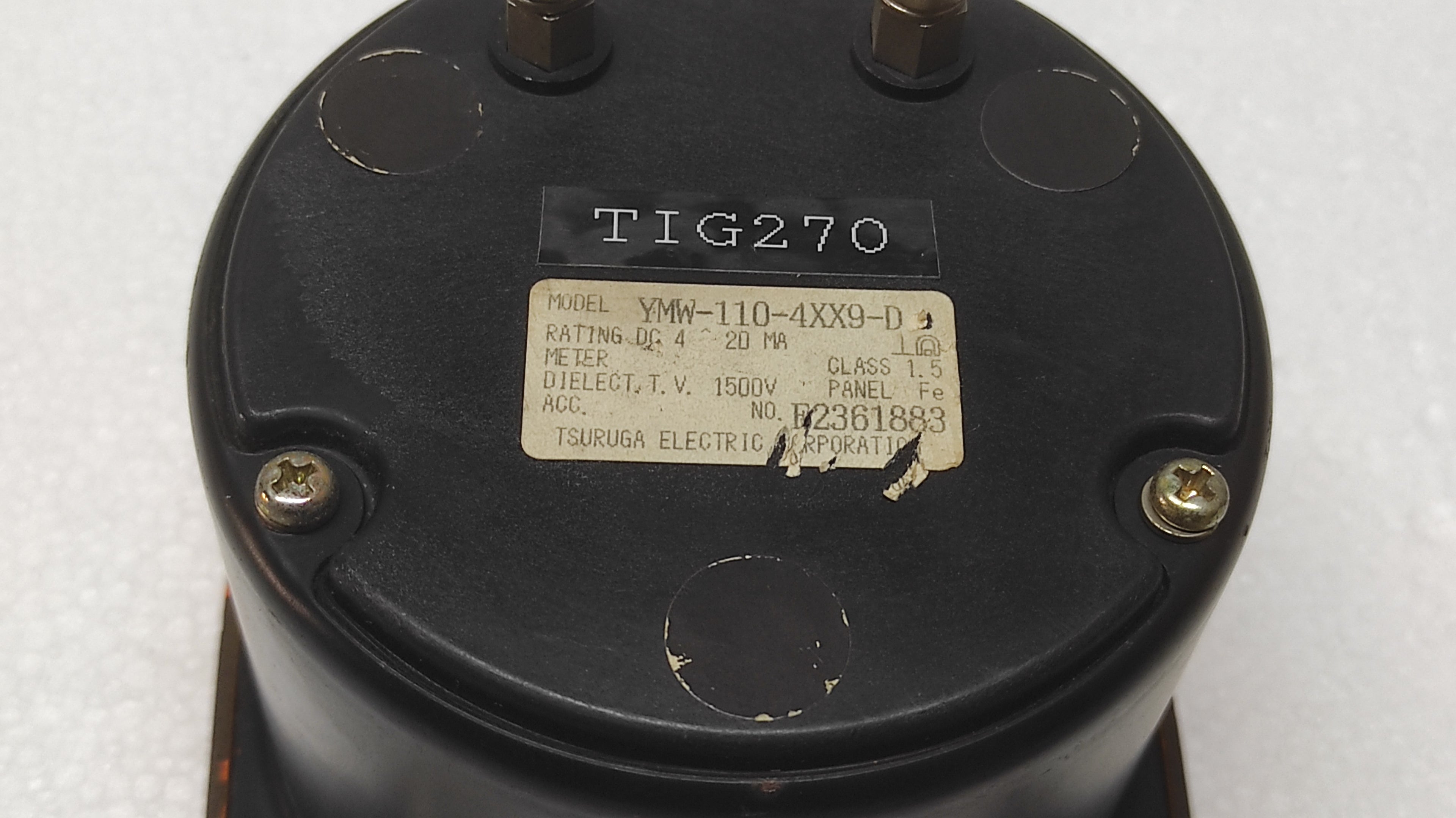 TSURUGA ELECTRIC YMW-110-4XX9-D TEMPERATURE INDICATOR -20TO100'C