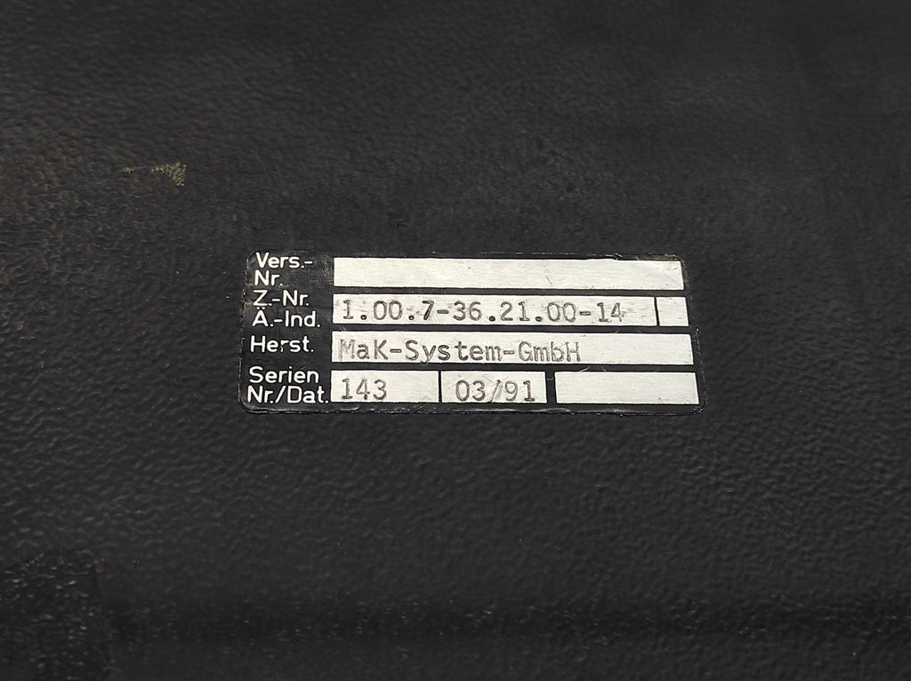 MAK 1.00.7-36.21.00-14 PCB CONTROL SYSTEM 9.01.7-91.21.00-10 PCB 9.01.7-94.01.00