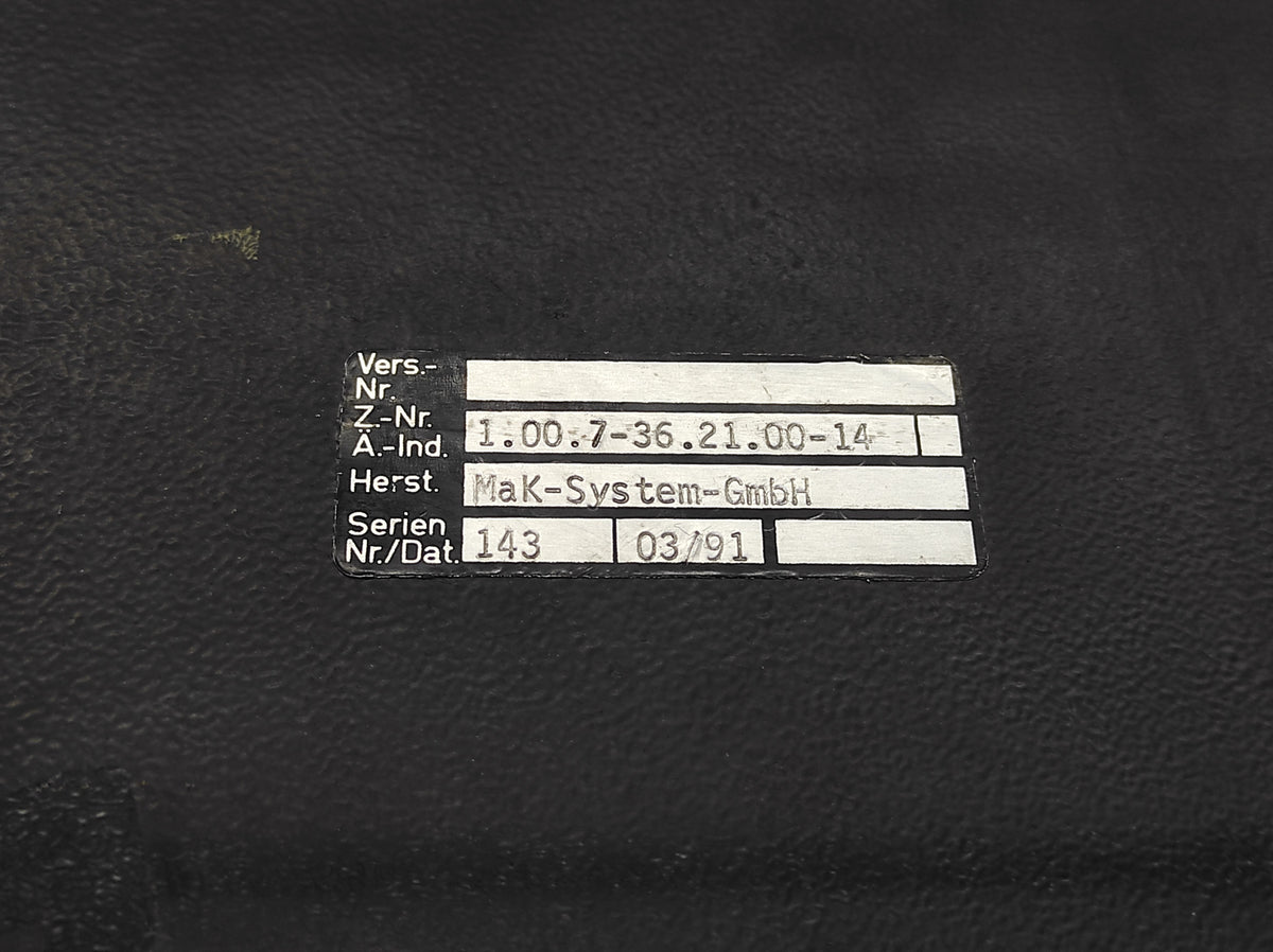 MAK 1.00.7-36.21.00-14 PCB CONTROL SYSTEM 9.01.7-91.21.00-10 PCB 9.01.7-94.01.00