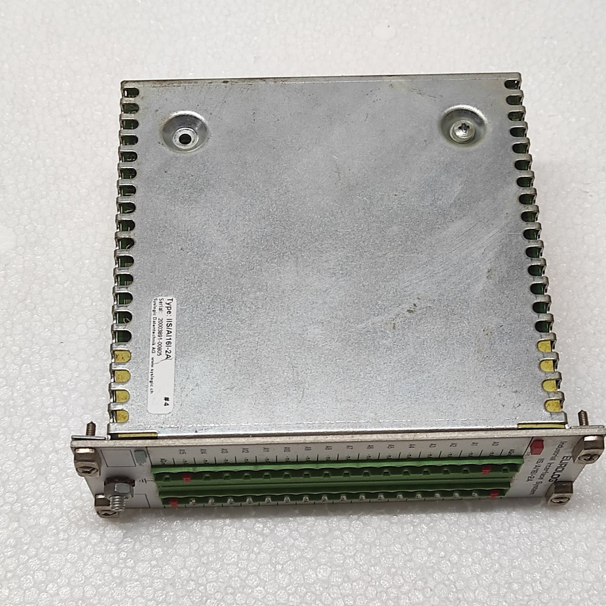 SYSLOGIC EUROLOG IIS/AI16I-2A INDUSTRIAL INTERFACE SYSTEM