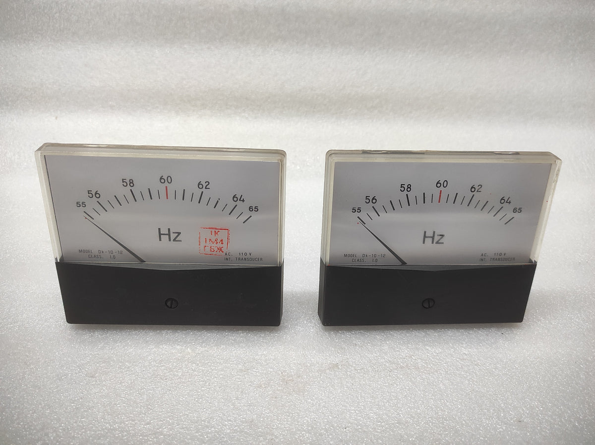 FREQUENCY METER DK-10-12 110VAC