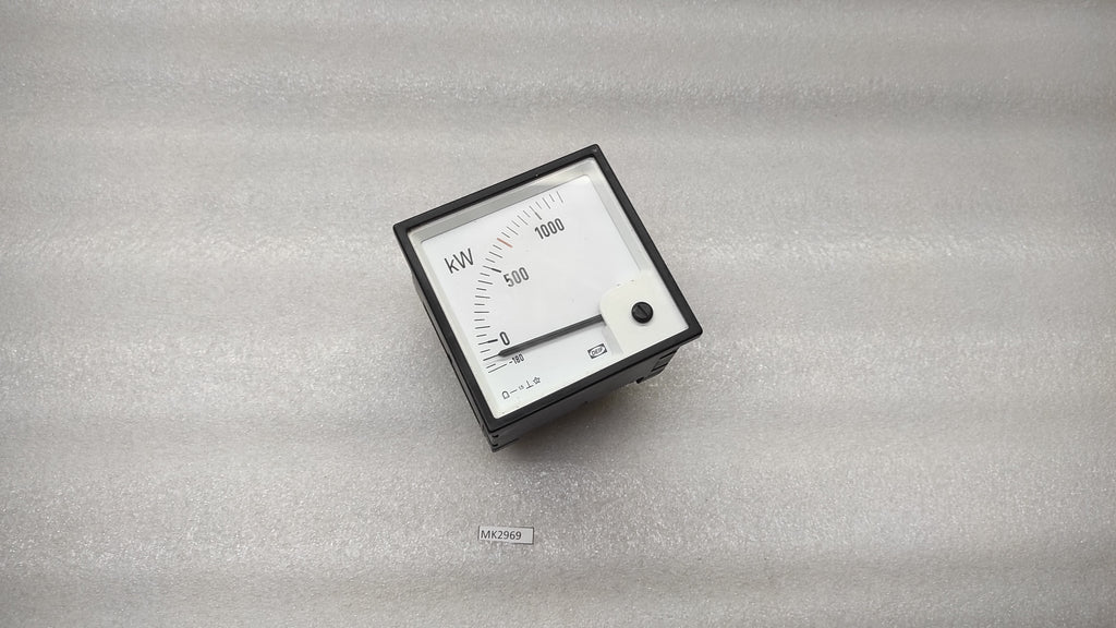 DEIF KW METER 100036913.30 KILOWATT METER 115VAC 1500/5A