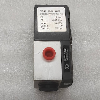 NORGREN VP5110BJ111H00 PROGRAMMABLE PROPORTIONAL PRESSURE CONTROL VALVE 0-10V