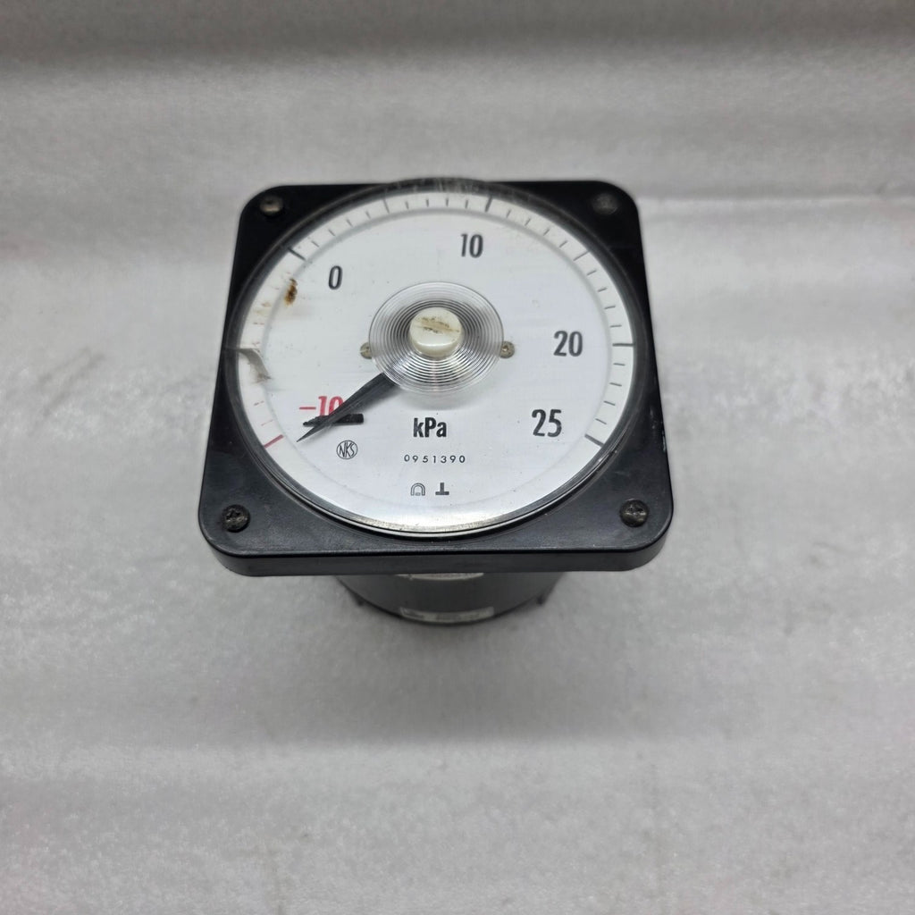 YOKOGAWA DC AMMETER NAGANO KEIKI KR51 0951390 25kPa