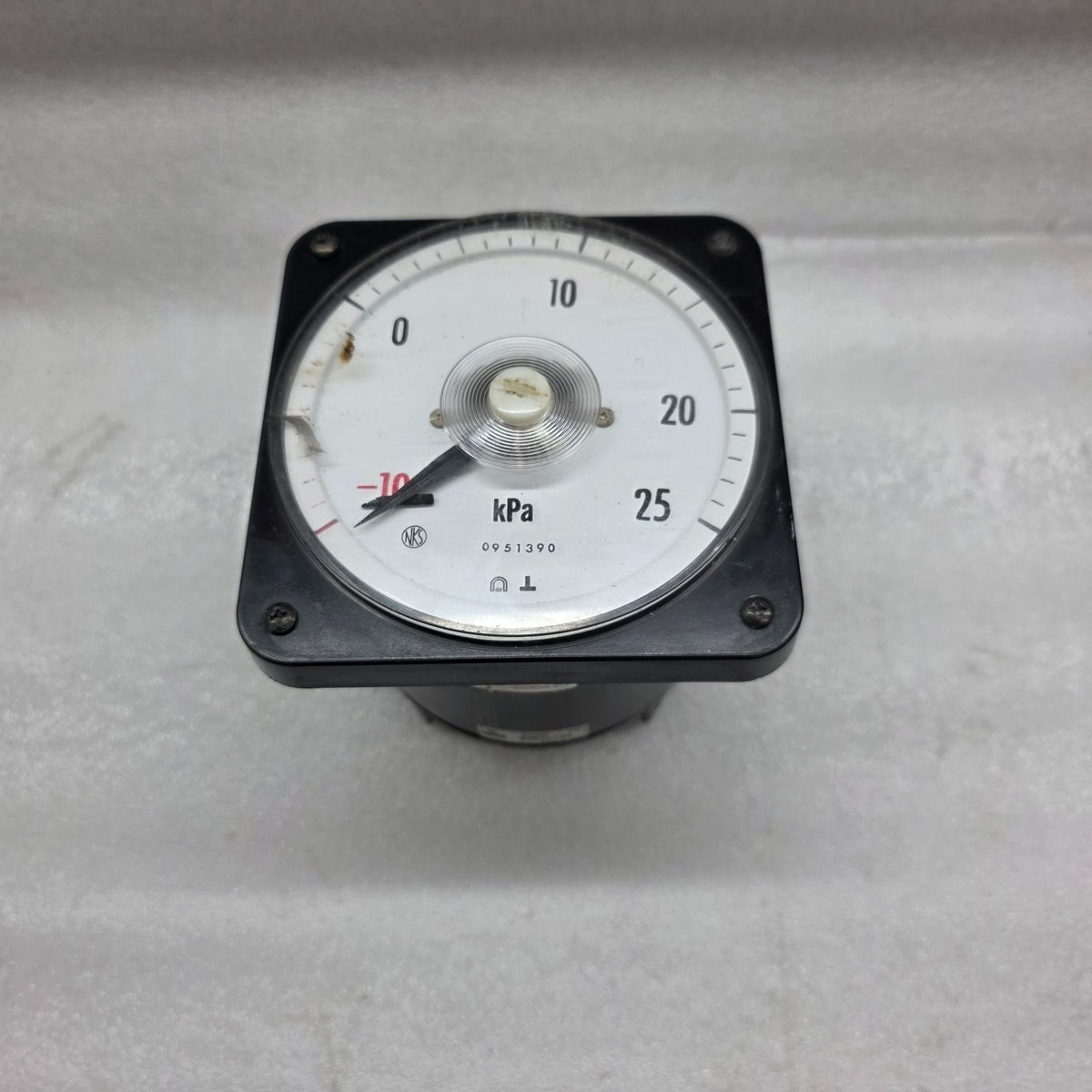YOKOGAWA DC AMMETER NAGANO KEIKI KR51 0951390 25kPa