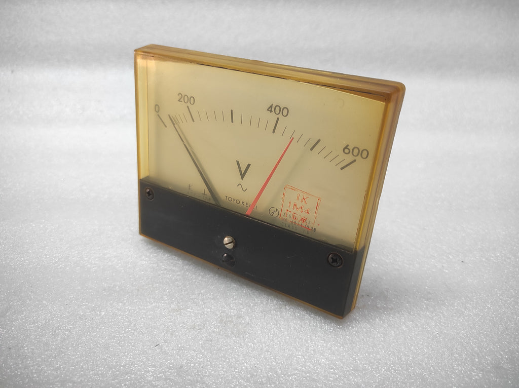 TOYO KEIKI ACF-12NB VOLTMETER PT 460/115V