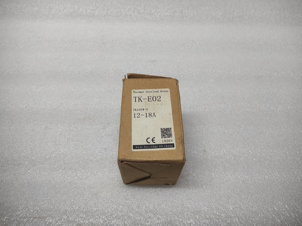 FUJI TK-E02 THERMAL OVERLOAD RELAY 12-18A TK22E