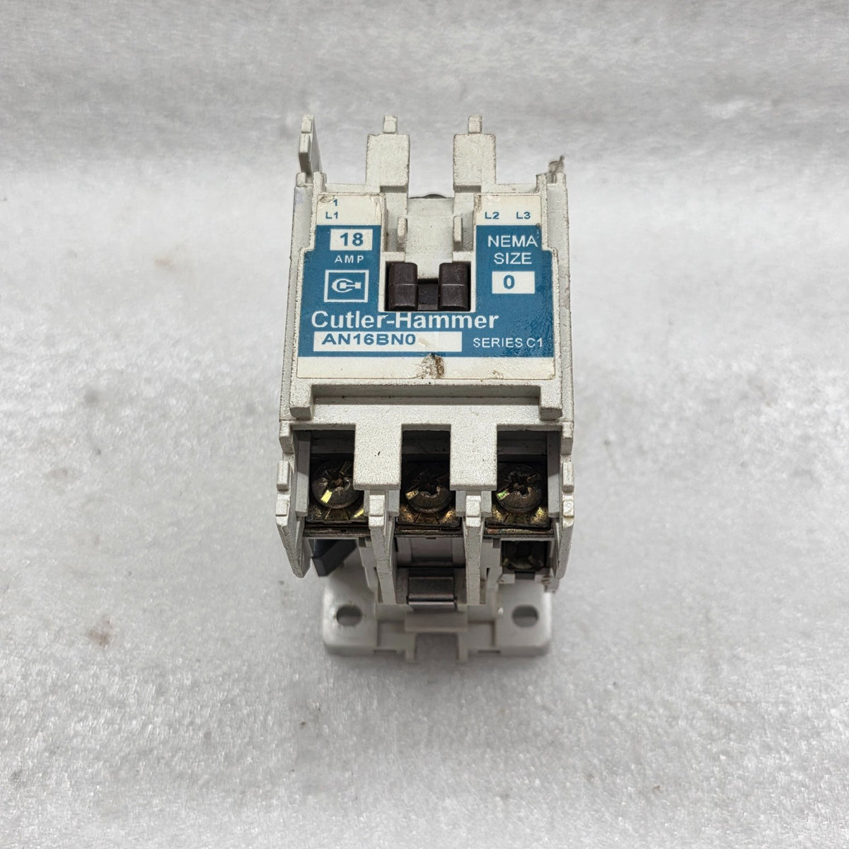 CUTLER HAMMER AN16BN0 MAGNETIC CONTACTOR 18A 110-120V