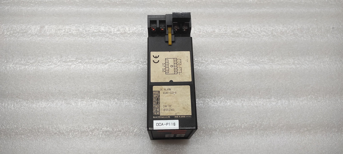 M-SYSTEM AS4V-S22-R DC ALARM 24VDC