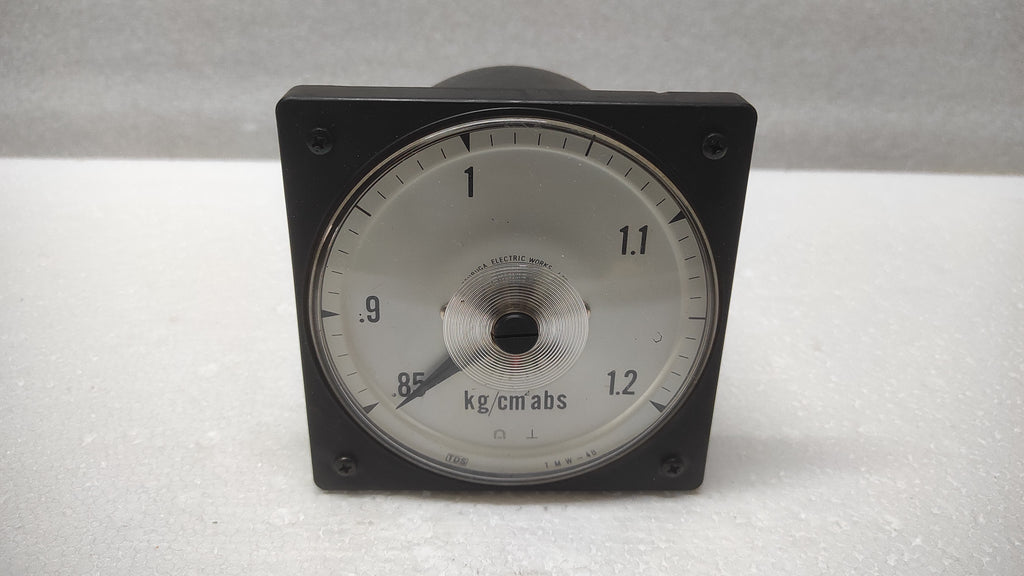 TDS TSURUGA ELECTRIC TMW-4B PRESSURE INDICATOR 0.85-1.2 KG/CM