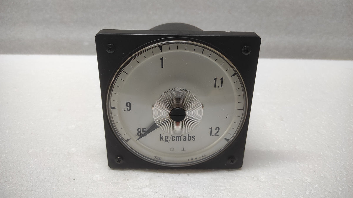 TDS TSURUGA ELECTRIC TMW-4B PRESSURE INDICATOR 0.85-1.2 KG/CM