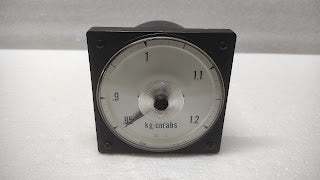 TDS TSURUGA ELECTRIC TMW-4B PRESSURE INDICATOR 0.85-1.2 KG/CM