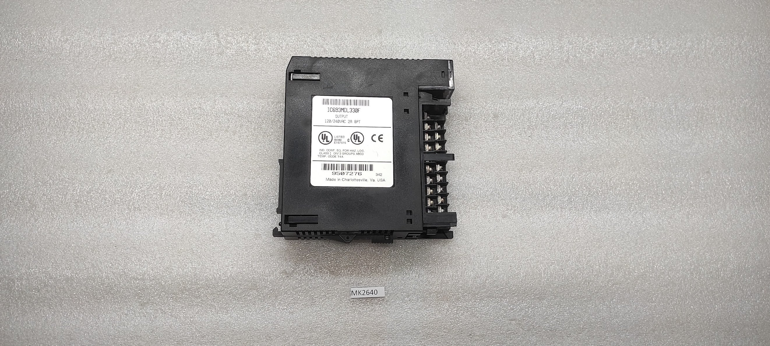 GE IC693MDL330F OUTPUT MODULE