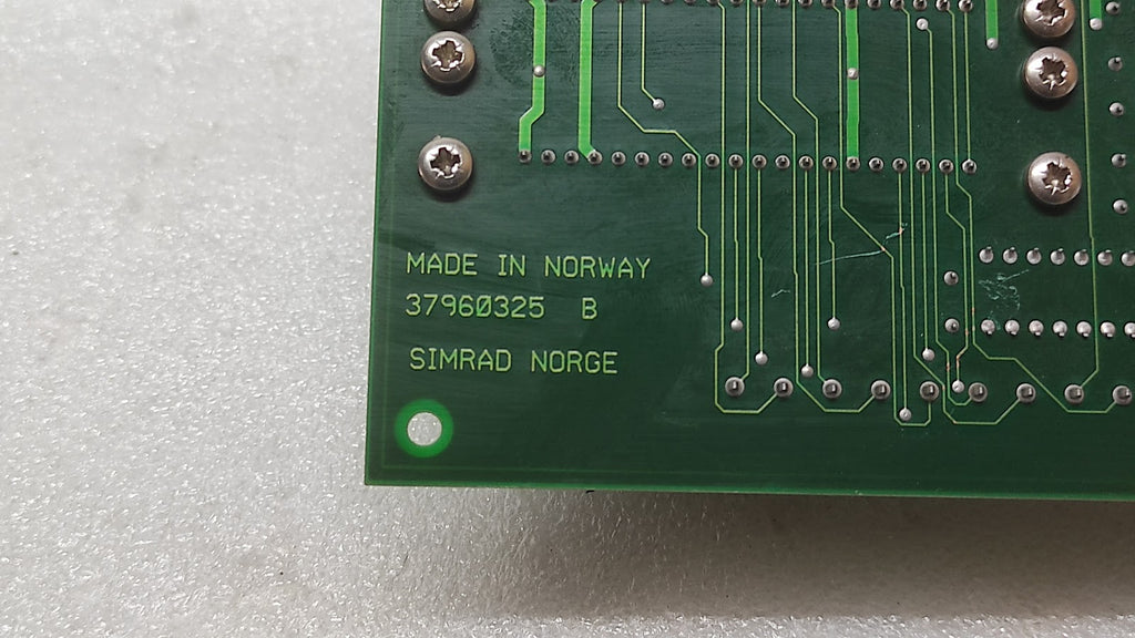 SIMRAD NORGE 37960309 INTERFACE BOARD 37960325-B