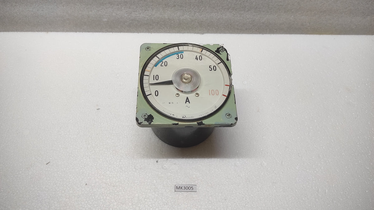 DAIICHI CL-110N AMMETER JIS C 1102 CT 50/5A