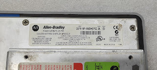 ALLEN BRADLEY PANELVIEW PLUS 700 2711P-RDK7C HMI 2711P-RP1