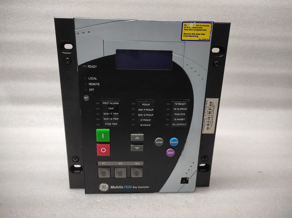 GE MULTILIN F650 F650BABF2G0HI6E BAY CONTROLLER 110-250V/120-230V