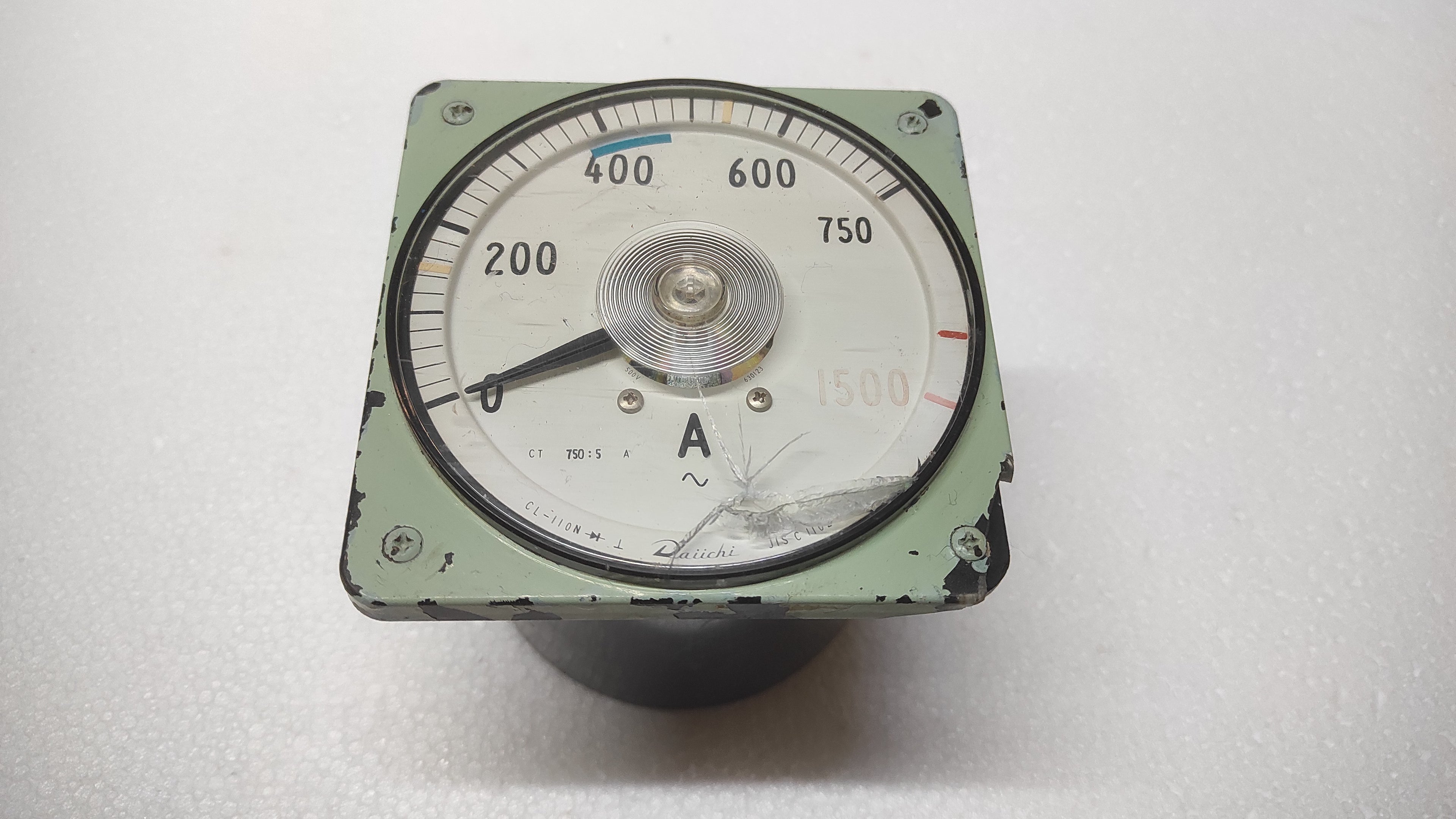 DAIICHI CL-110N AMMTER JIS C 1102 750/5A