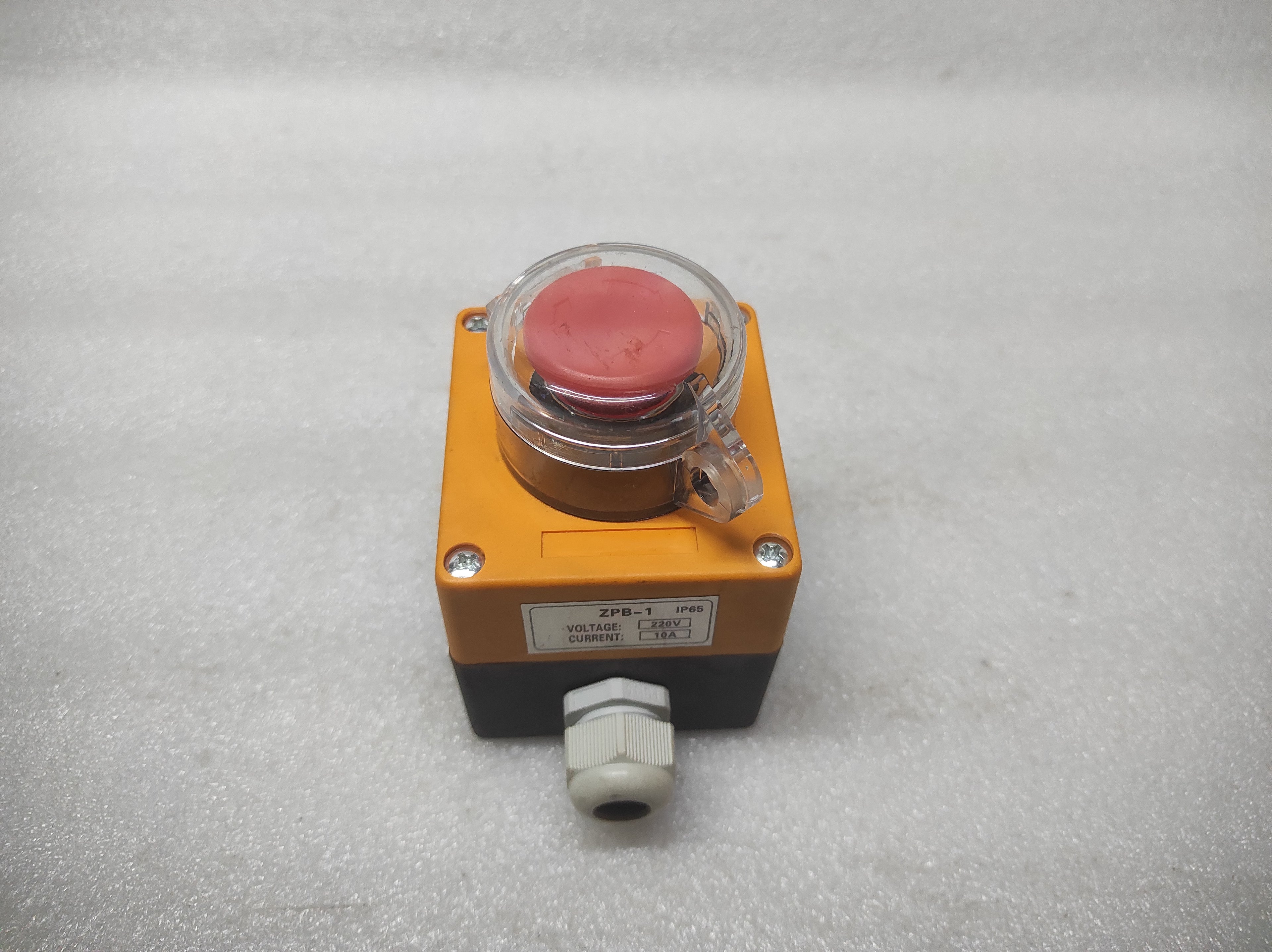 BOZHOU MARINE ZPB-1 PUSH BUTTON SWITCH 220V 10A
