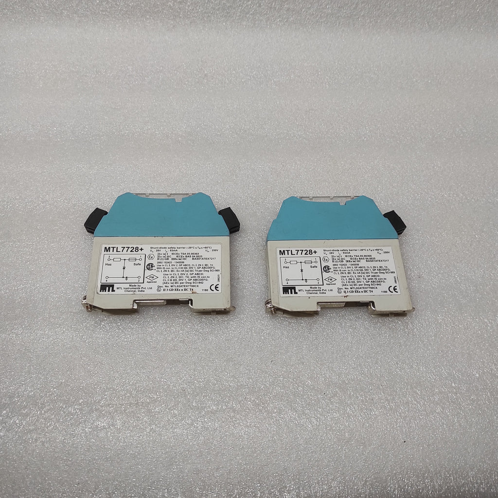 MEASUREMENT TECHNOLOGY MTL7728+ SHUNT DIODE SAFETY BARRIER