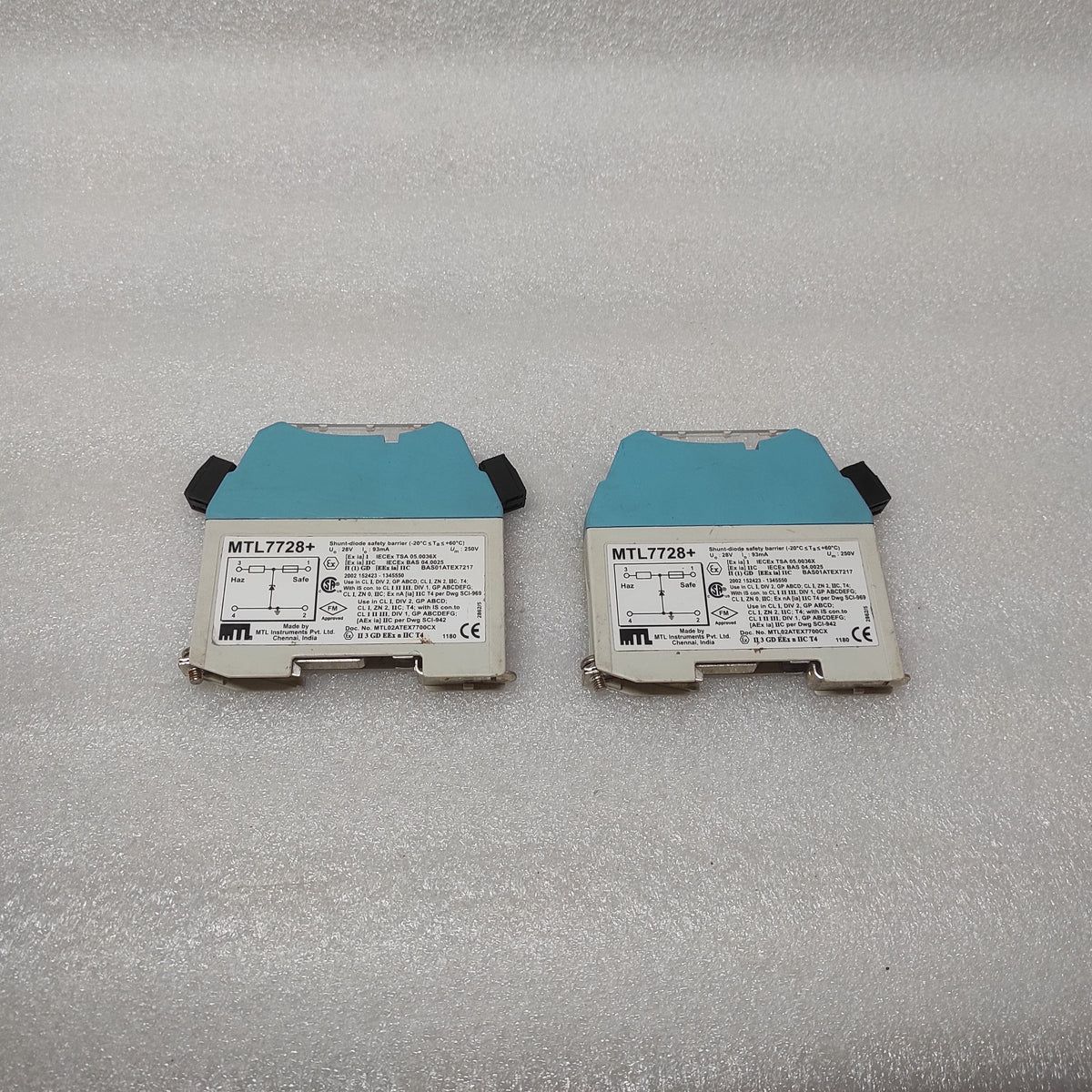 MEASUREMENT TECHNOLOGY MTL7728+ SHUNT DIODE SAFETY BARRIER