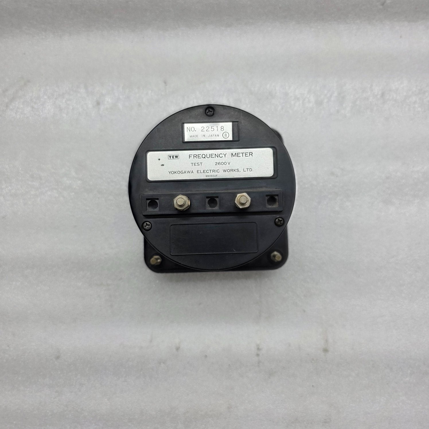 YOKOGAWA ELECTRIC 2108 FREQUENCY METER 45-55 Hz