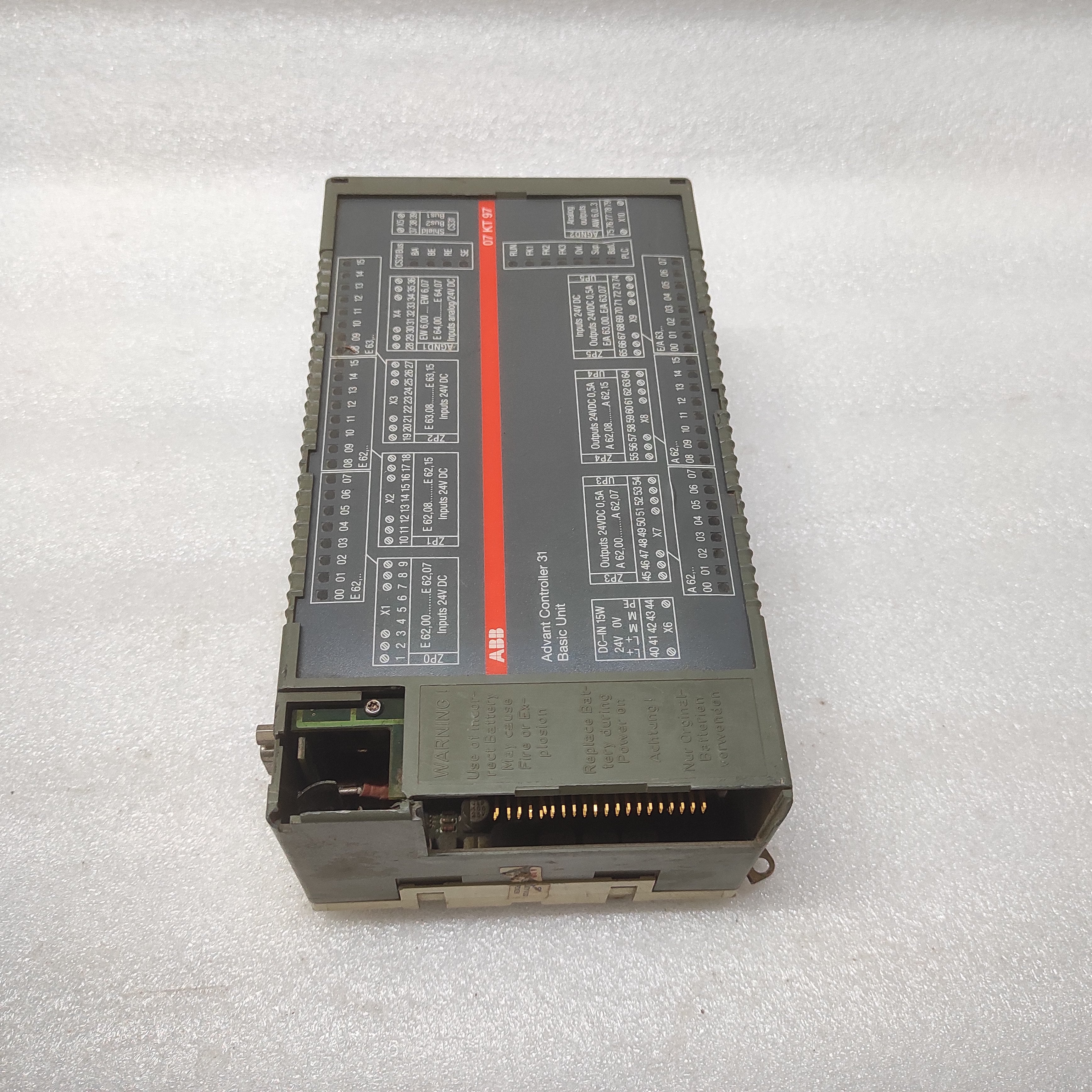 ABB 07KT97 ADVANT CONTROLLER 31 GJR5253000R0220 07KT97D