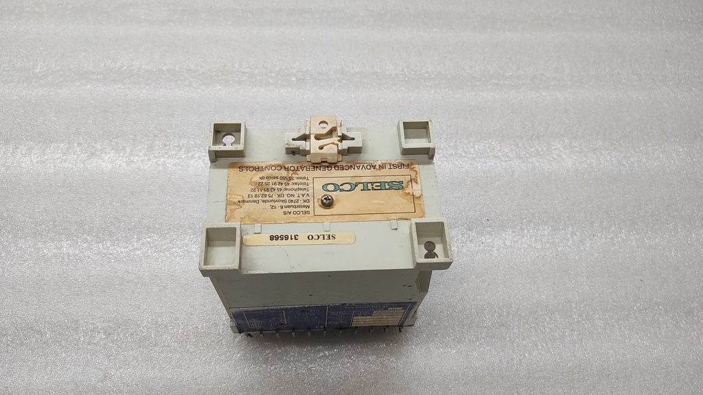 SELCO T3100-01 VOLTAGE RELAY 440VAC BODY BURNT