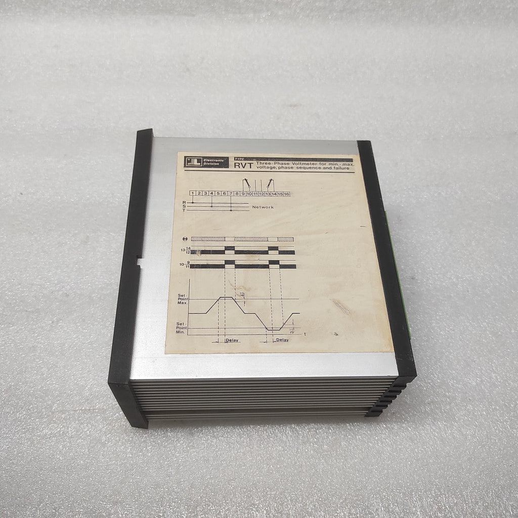 LOVATO ELECTRONIC DIVISION RVT 3-PH VOLT METER 110