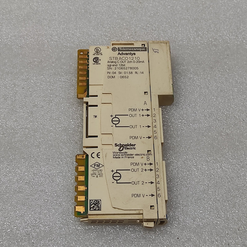 SE STB ACO1210 ANALOG OUTPUT MODULE ACO1210