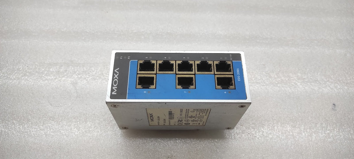 MOXA EDS-208A ETHERNET SWITCH 1201002081024