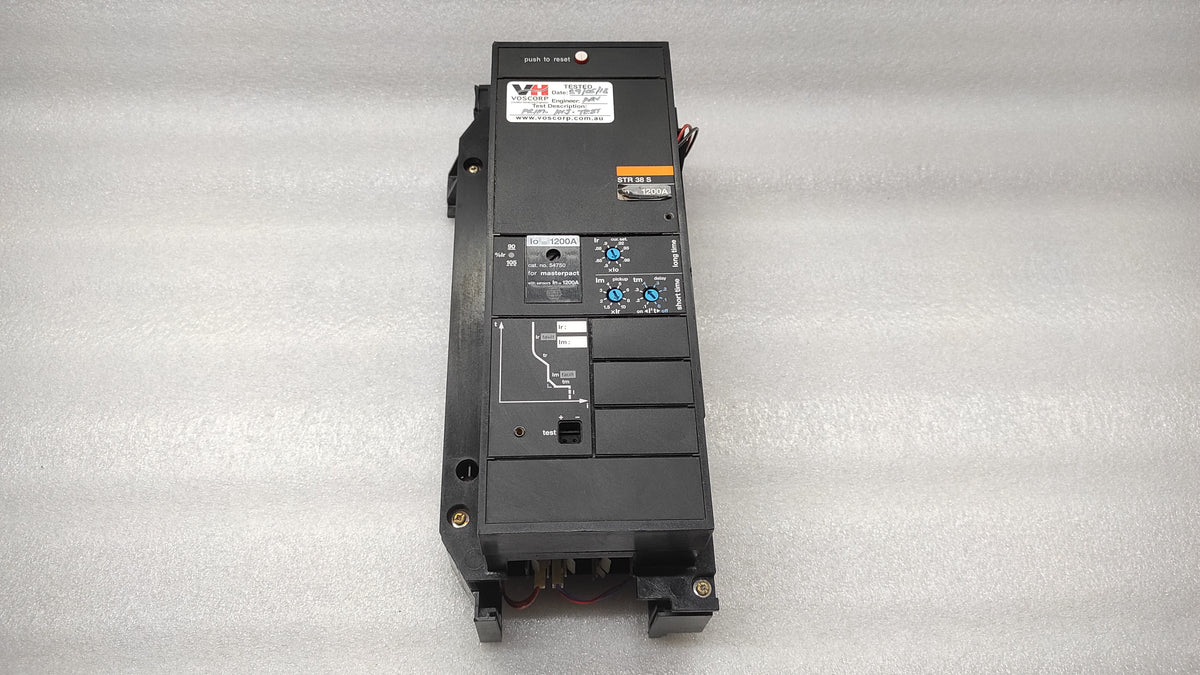 SE STR 38 S MASTERPACT STR ELECTRONIC TRIP UNIT 1200A