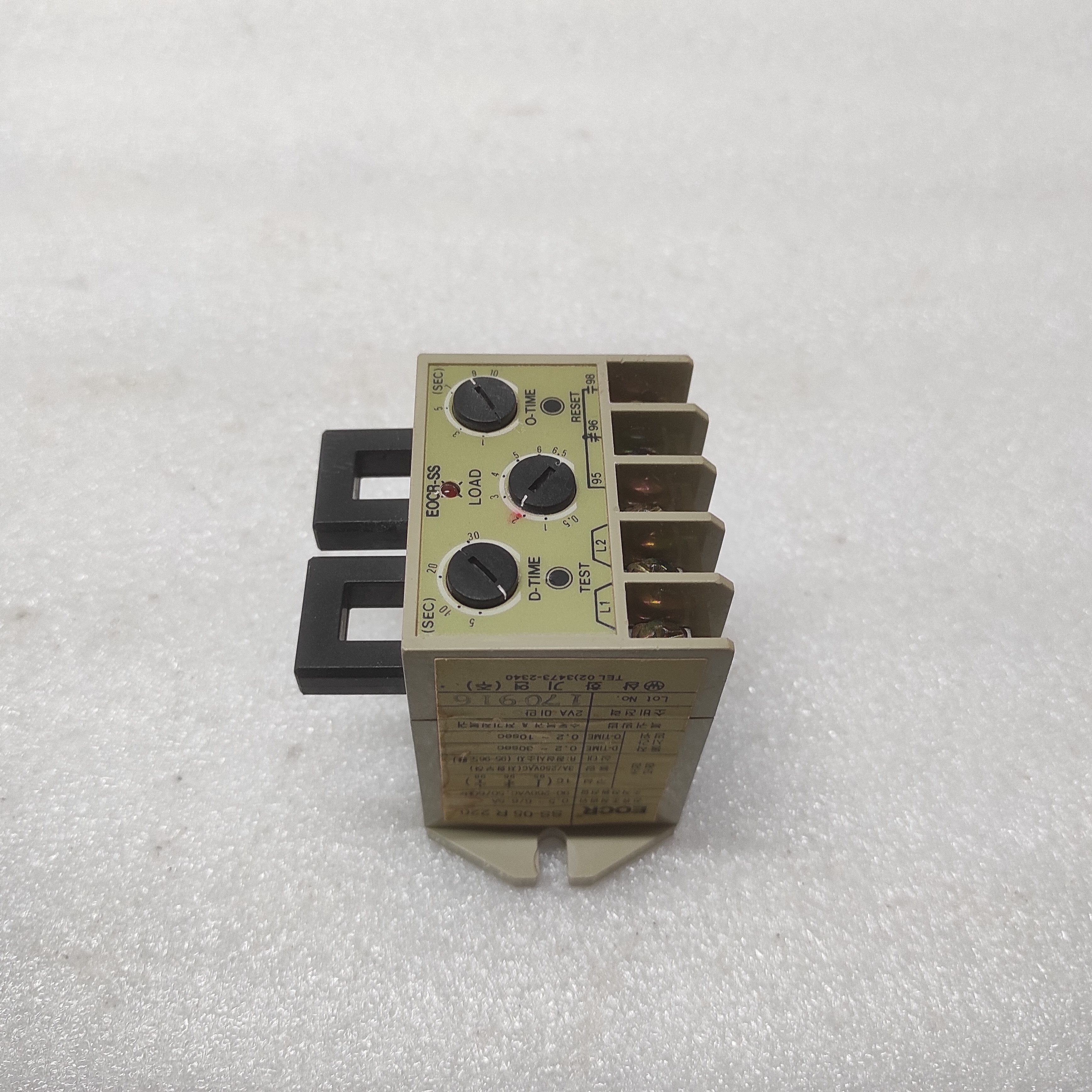 SAMWHA SS-05R220 OVERLOAD RELAY 90-260VAC